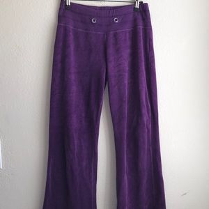 Purple Velour Pants